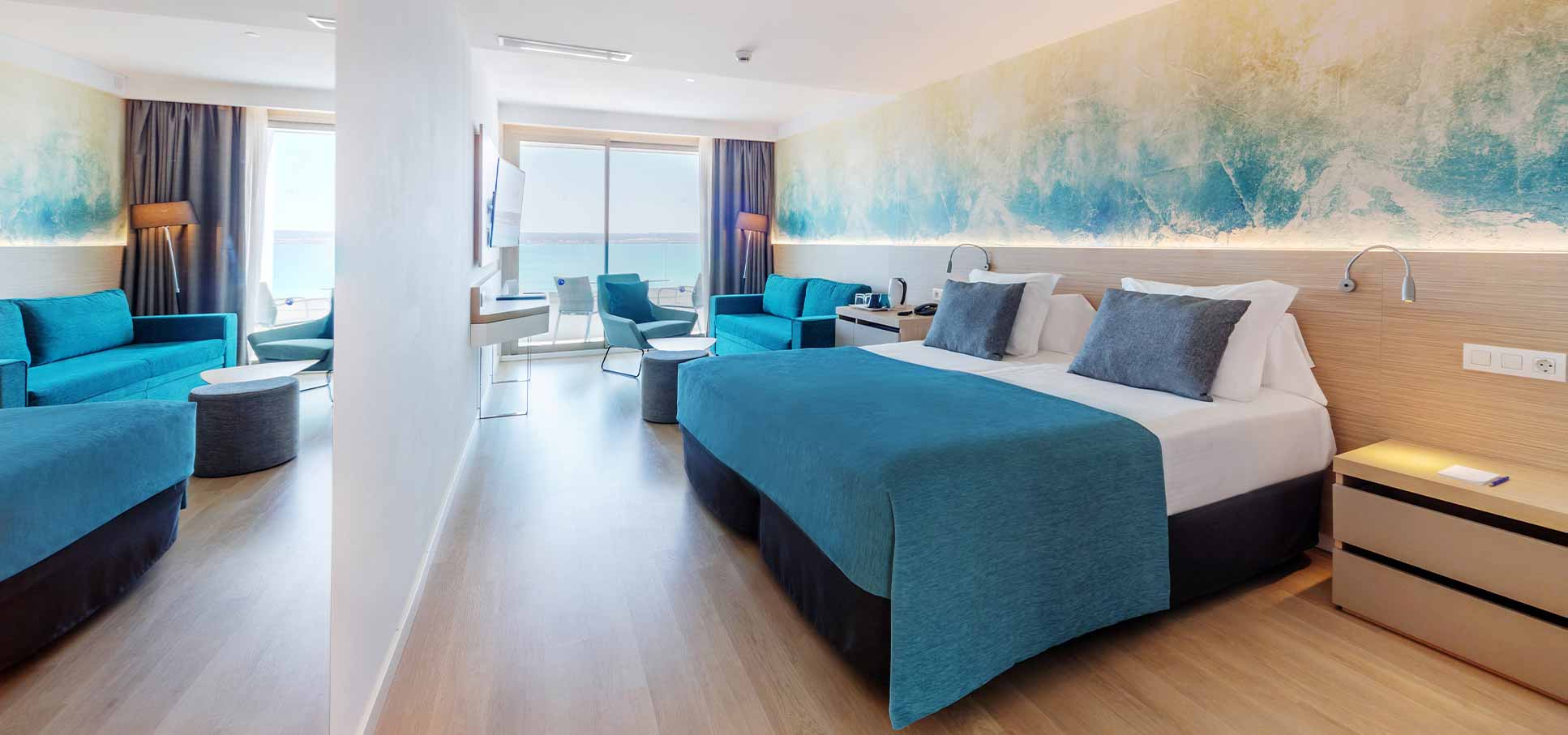 junior suite superior vista mar aparthotel fontanellas playa junior suite superior vista mar aparthotel fontanellas playa en playa de palma